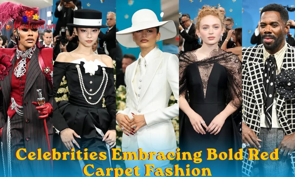 Celebrities Embracing Bold Red Carpet Fashion