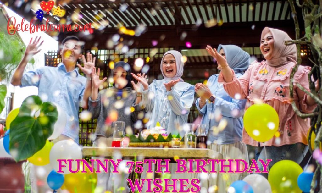 Funny 75th Birthday Wishes