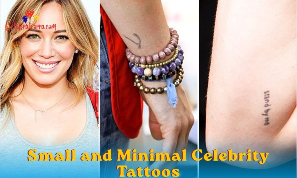 Small and Minimal Celebrity Tattoos