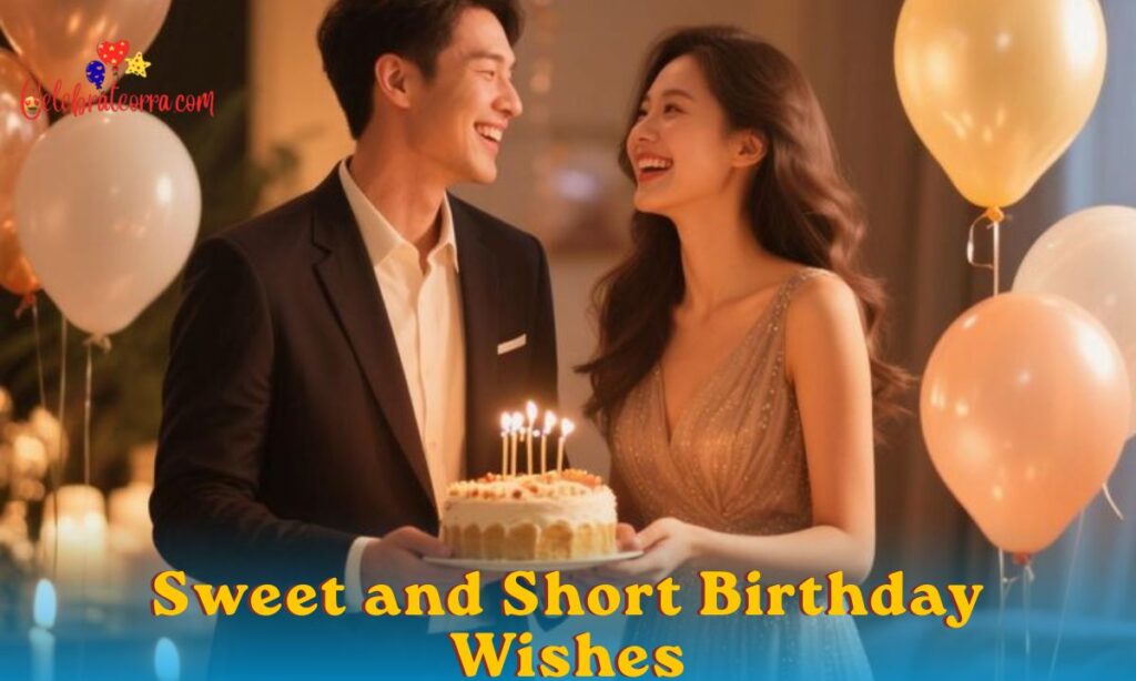 Sweet and Short Birthday Wishes