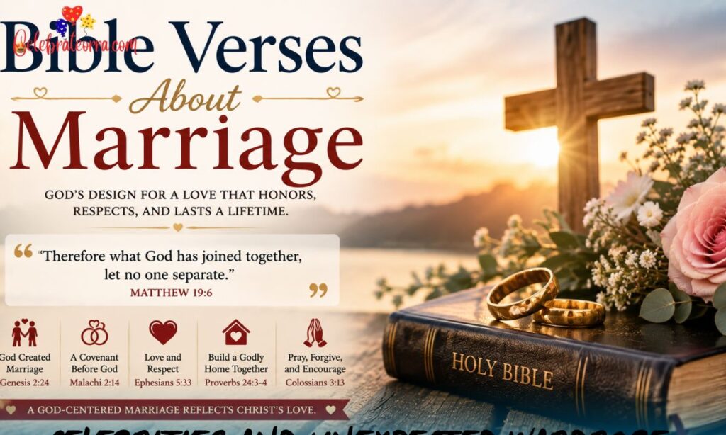 Bible Verses About Marriage