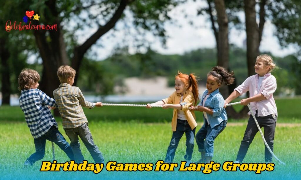 Birthday Games for Large Groups