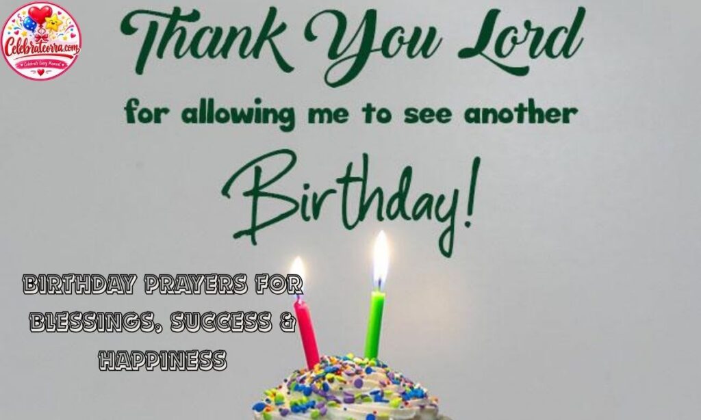Birthday Prayers for Blessings, Success & Happiness