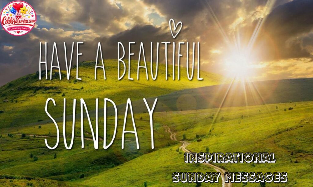 Inspirational Sunday Messages