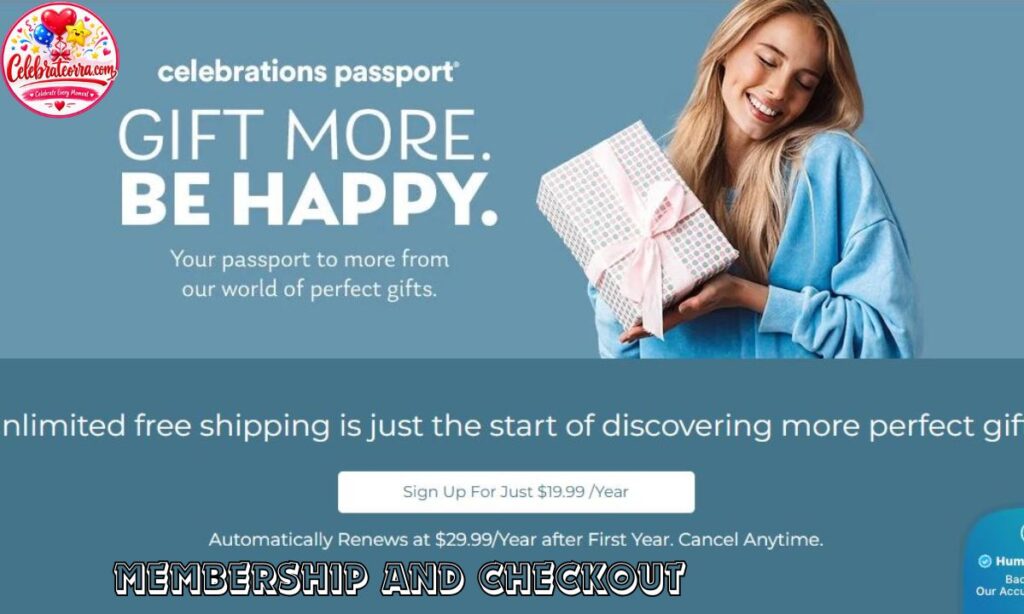 Membership and Checkout