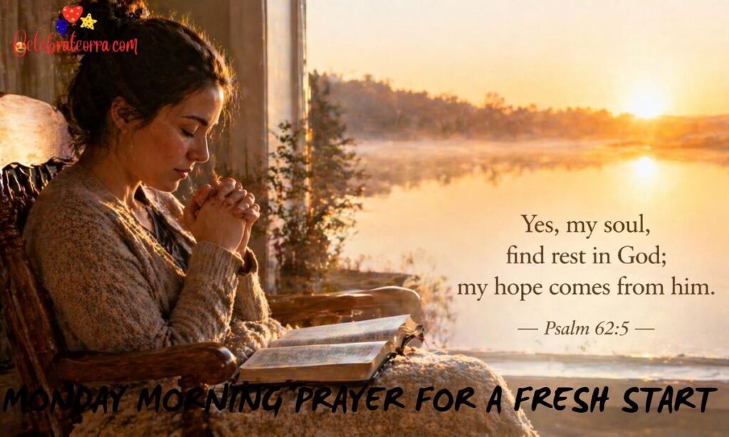 Monday Morning Prayer for a Fresh Start