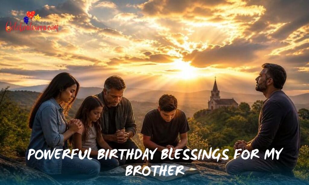 Powerful Birthday Blessings for My Brother