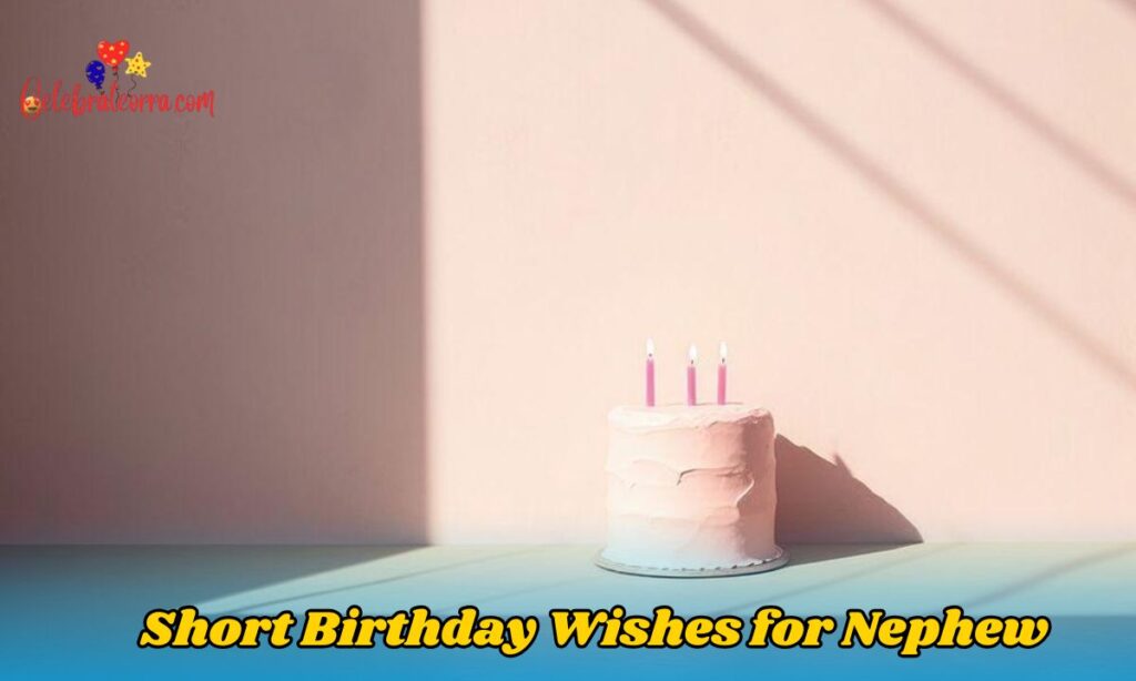 Short Birthday Wishes for Nephew