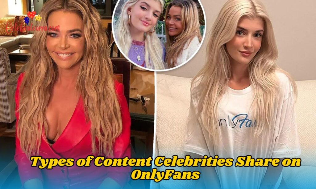 Types of Content Celebrities Share on OnlyFans