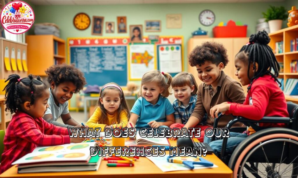 What Does Celebrate Our Differences Mean