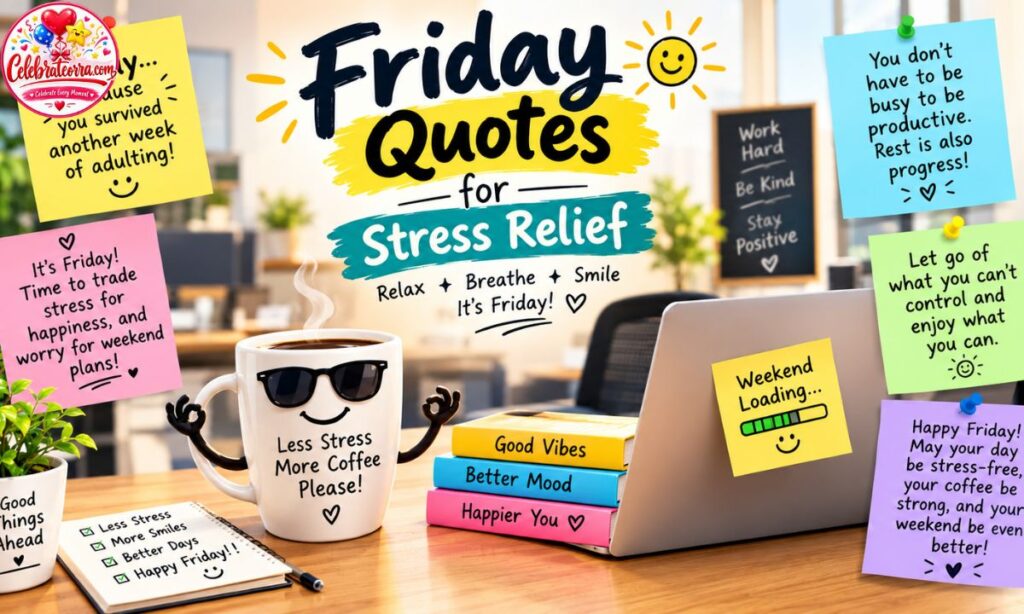 Friday Quotes for Stress Relief