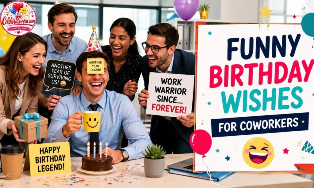 Funny Birthday Wishes for Coworkers