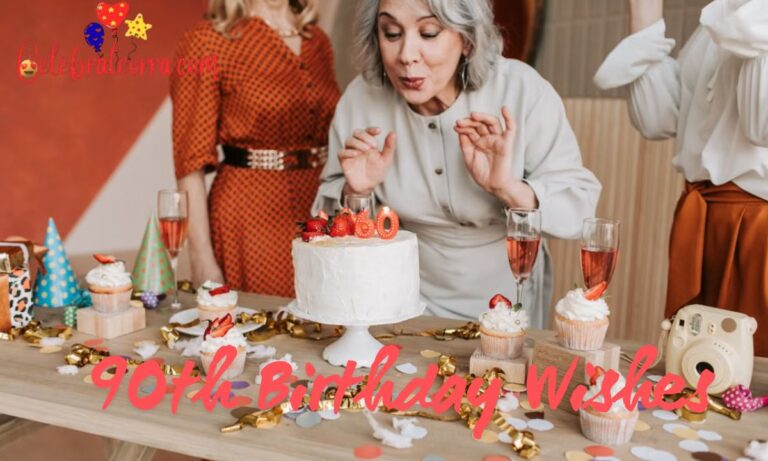 90th Birthday Wishes, Messages & Card Ideas for a Special Celebration