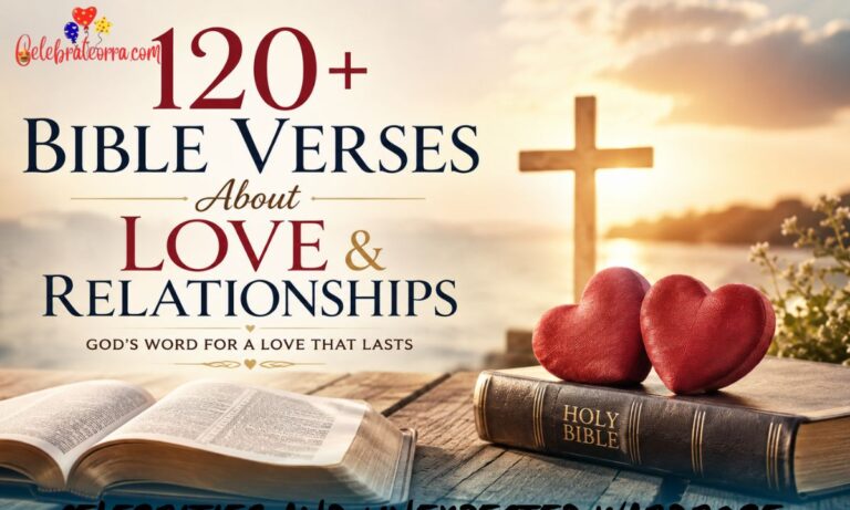120+ Bible Verses About Love and Relationships