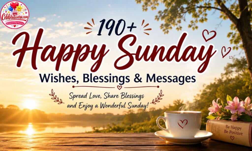 190+ Happy Sunday Wishes, Blessings & Messages