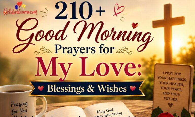 210+ Good Morning Prayers for My Love: Blessings & Wishes