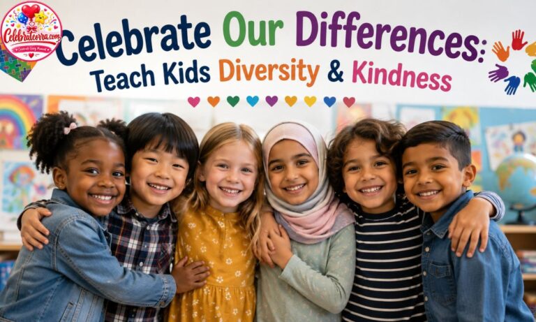 Celebrate Our Differences Teach Kids Diversity & Kindness