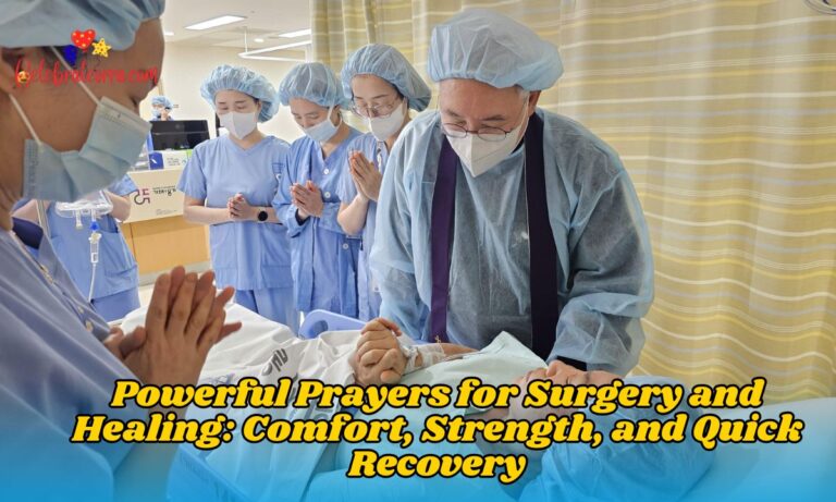 Powerful Prayers for Surgery and Healing Comfort, Strength, and Quick Recovery