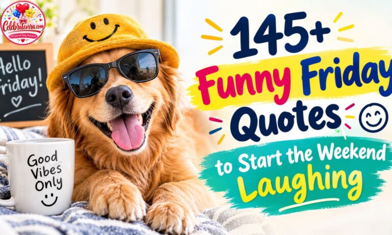 145+ Funny Friday Quotes to Start the Weekend Laughing