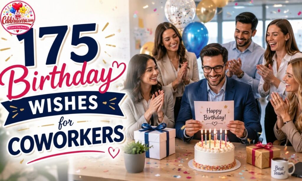 175 Birthday Wishes for Coworkers